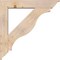 Ekena Millwork Funston Traditional Smooth Bracket w/ Offset Brace, Douglas Fir, 7 1/2"W x 42"D x 42"H BKT0806X42X42FST01SDF - alternate 2